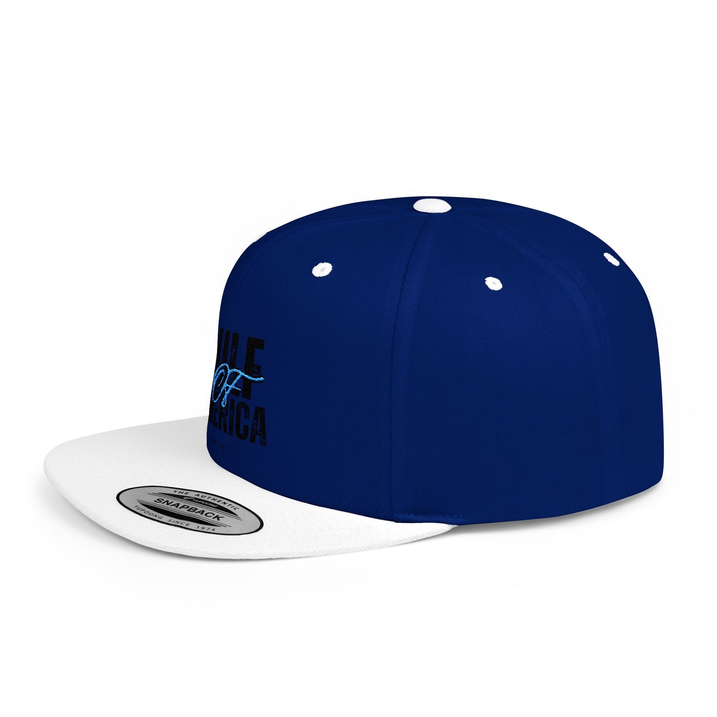 Graphic Flat Bill Snapback for Casual Vibes, Gift for Dads, Birthdays, Streetwear, Cool Accessories, Outdoor Events