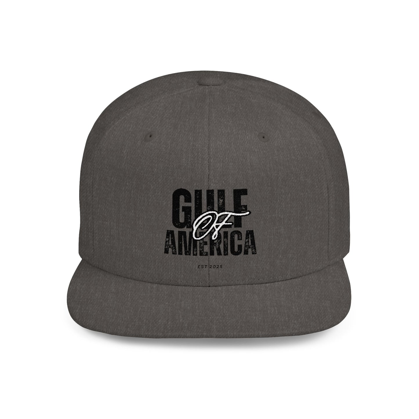 GILE of America Flat Bill Snapback Hat, Trendy Cap for Casual Wear, Gift for Enthusiasts, Perfect for Summer Events, Adjustable Baseball Hat