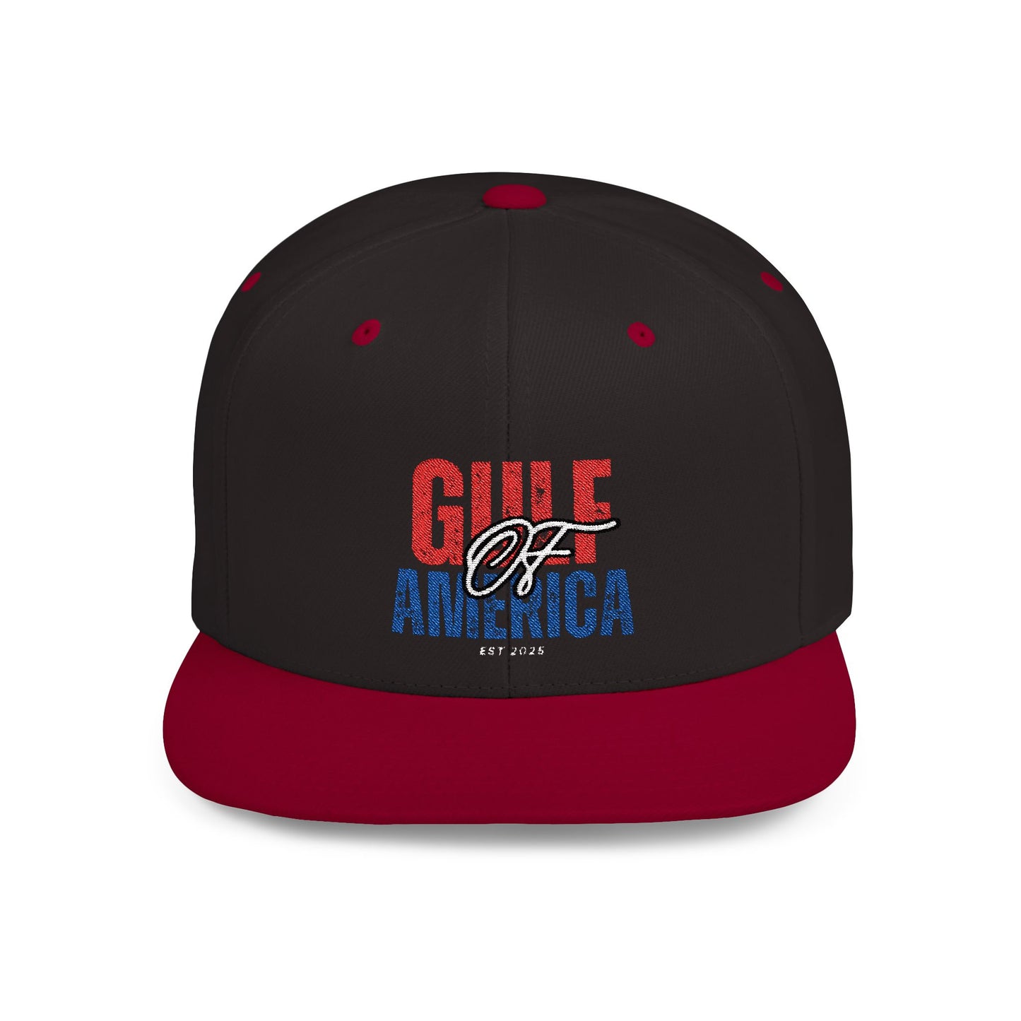 Patriotic Flat Bill Snapback - Perfect for BBQs, July 4th, and Everyday Style, Gift for Dad, USA Pride Cap, Casual Wear, Festivals