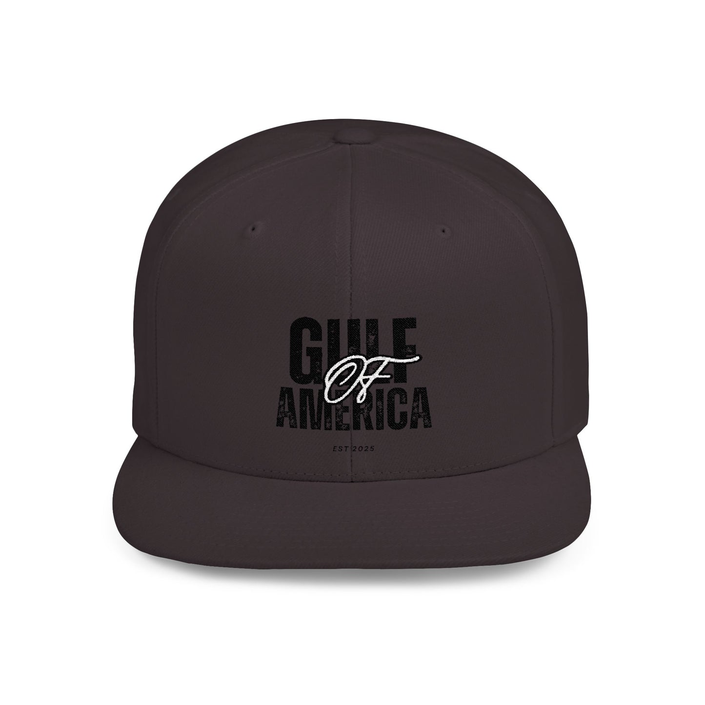 GILE of America Flat Bill Snapback Hat, Trendy Cap for Casual Wear, Gift for Enthusiasts, Perfect for Summer Events, Adjustable Baseball Hat