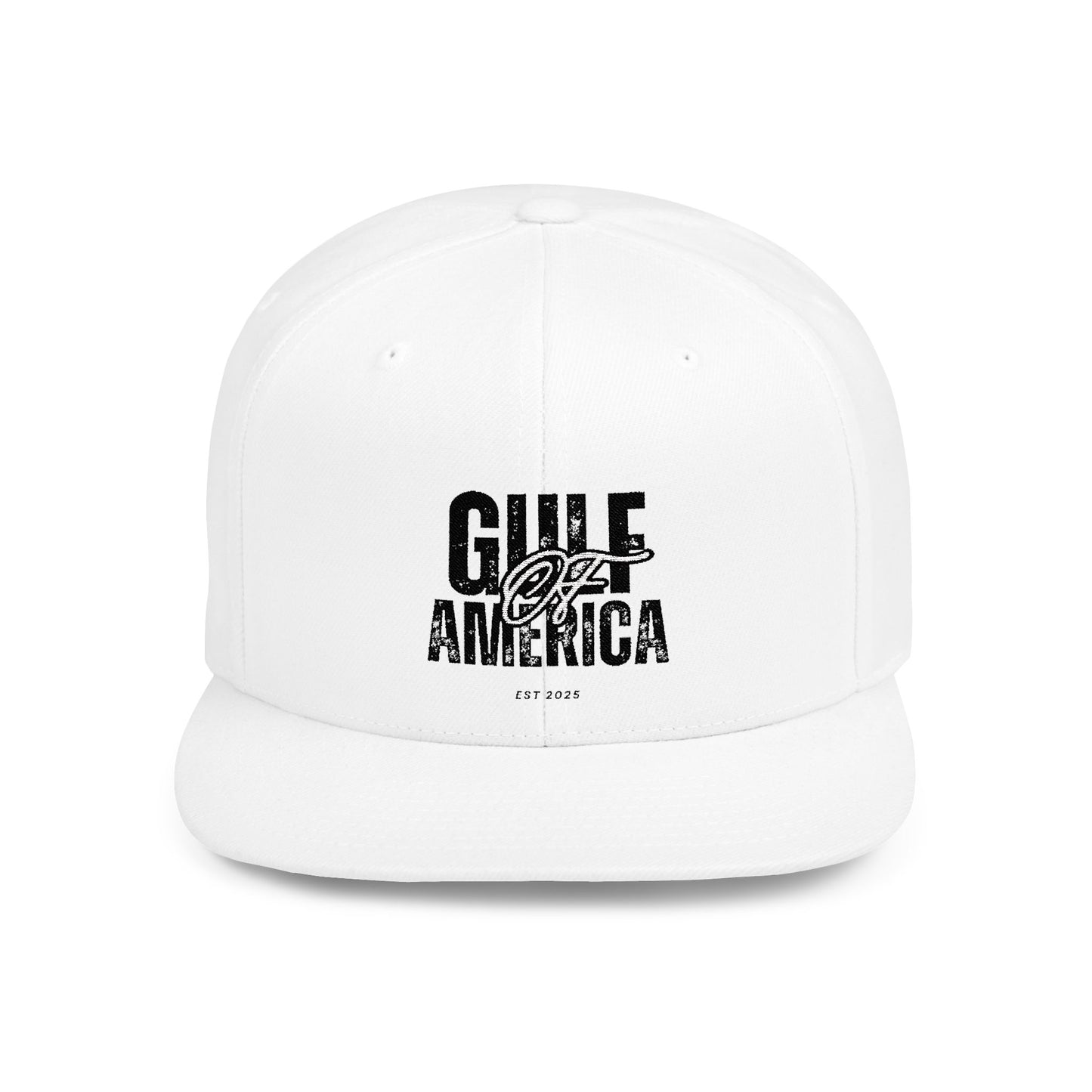 GILE of America Flat Bill Snapback Hat, Trendy Cap for Casual Wear, Gift for Enthusiasts, Perfect for Summer Events, Adjustable Baseball Hat