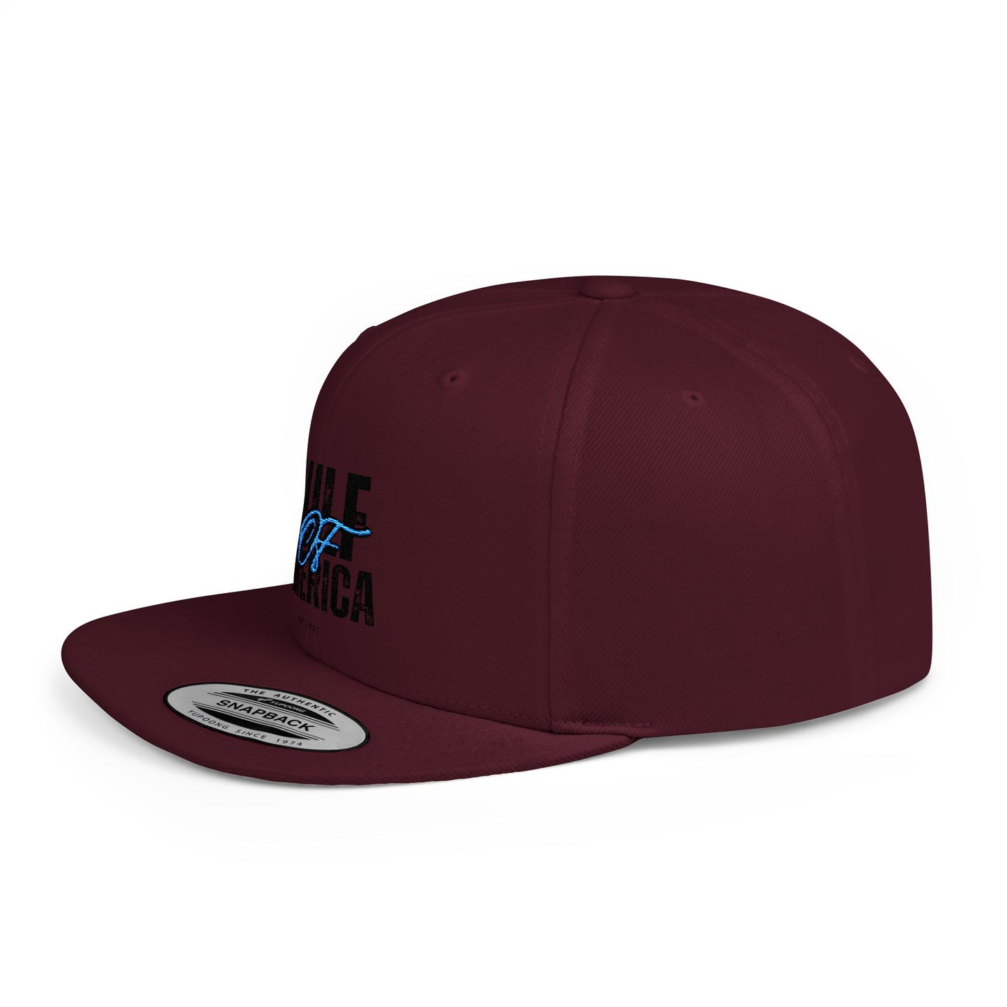 Graphic Flat Bill Snapback for Casual Vibes, Gift for Dads, Birthdays, Streetwear, Cool Accessories, Outdoor Events