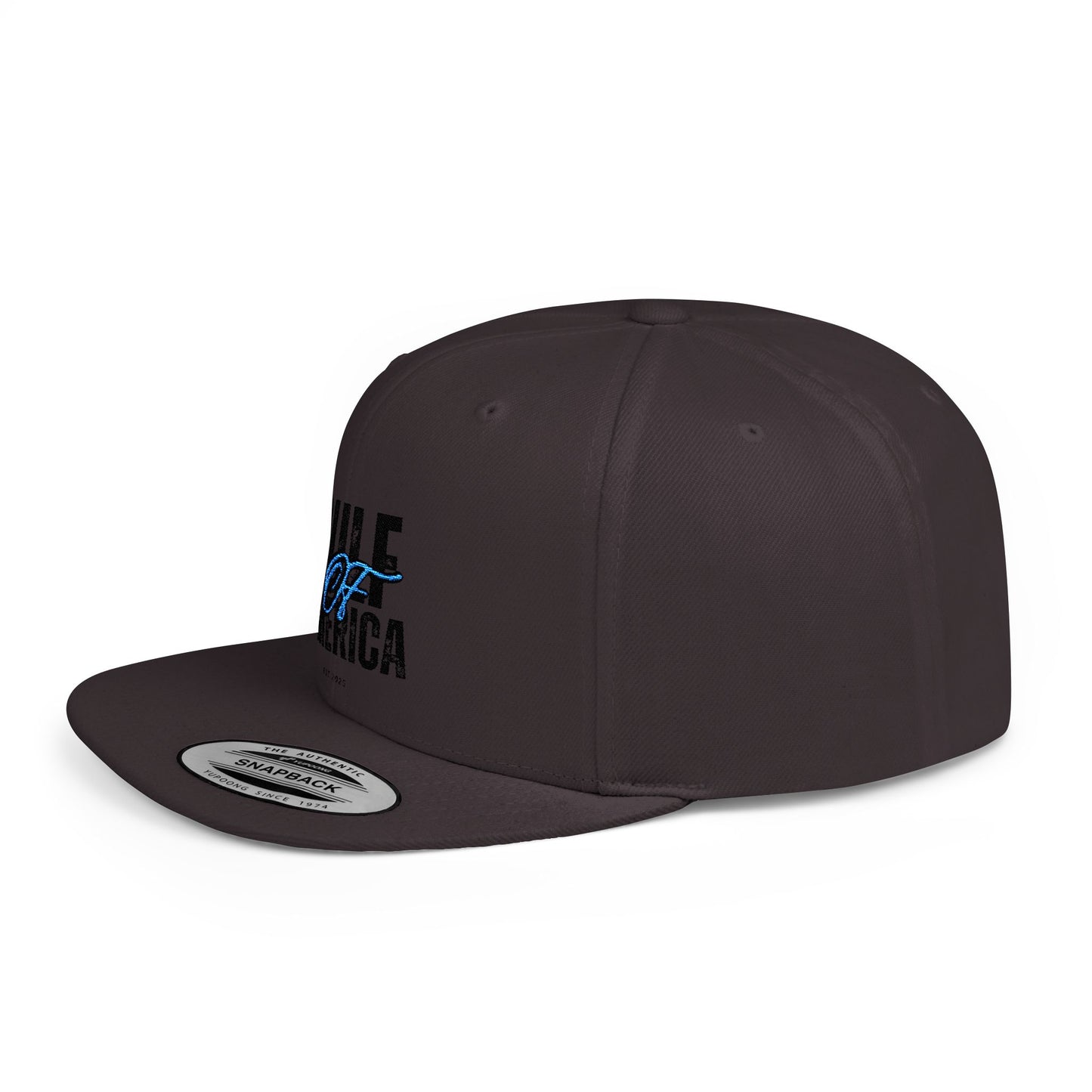 Graphic Flat Bill Snapback for Casual Vibes, Gift for Dads, Birthdays, Streetwear, Cool Accessories, Outdoor Events