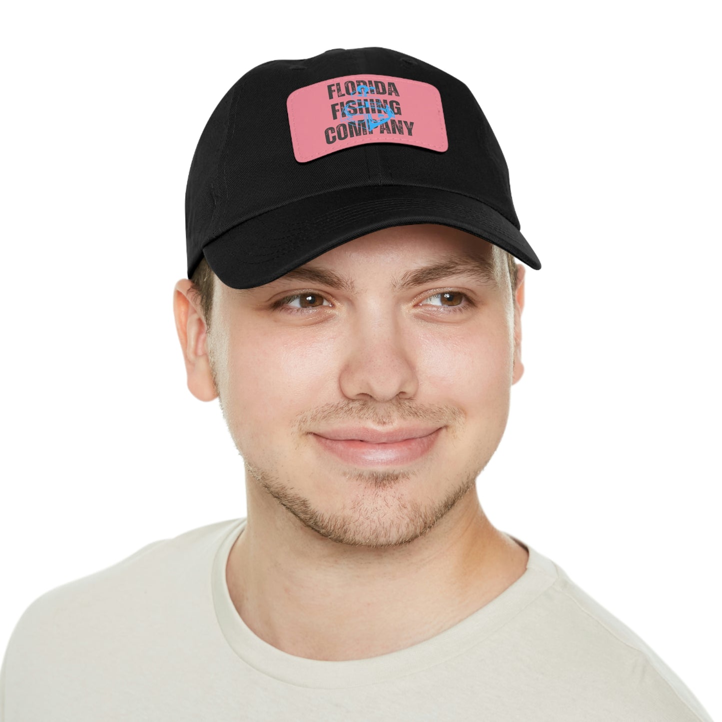 Dad Hat with Leather Patch