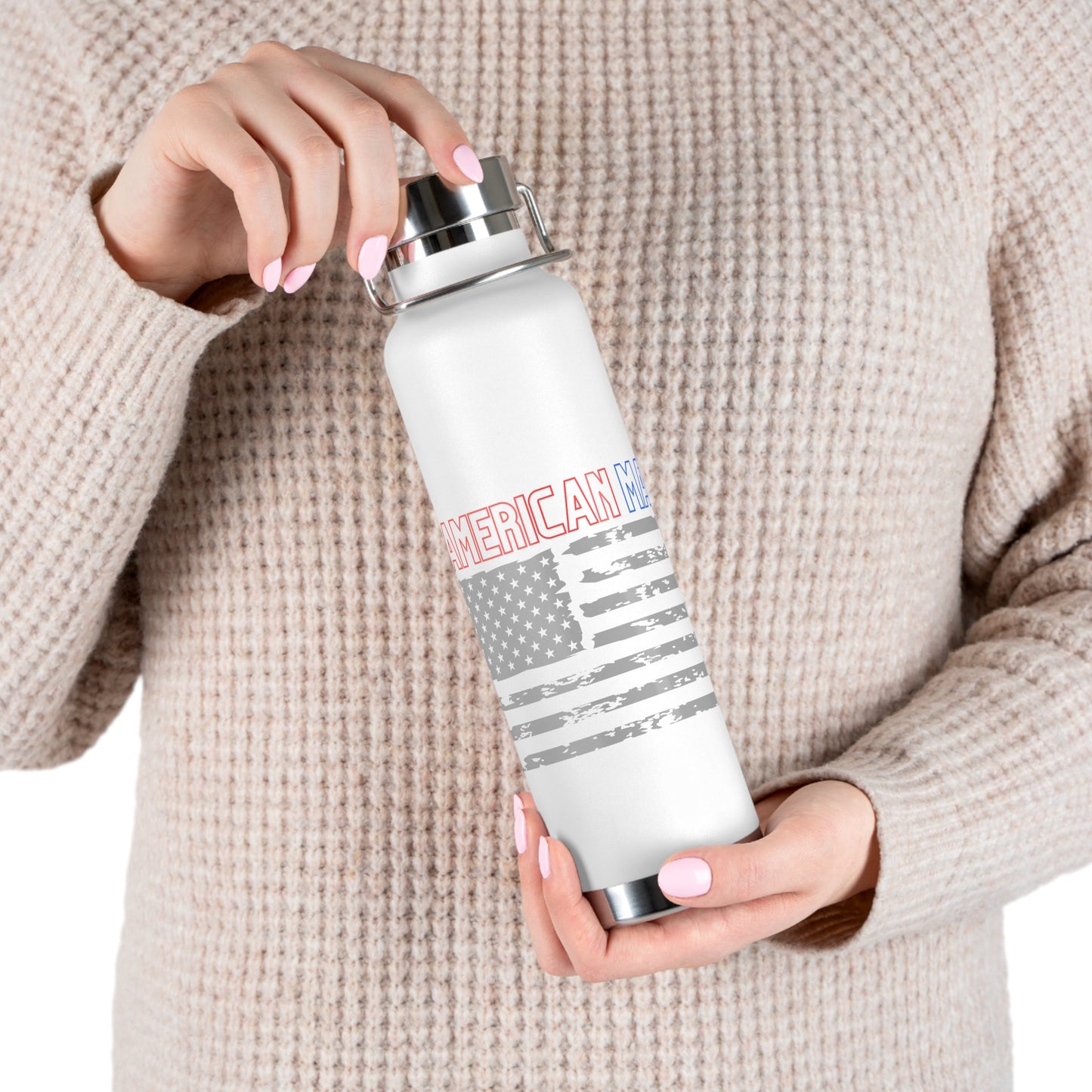 Copper Vacuum Insulated Bottle, 22oz