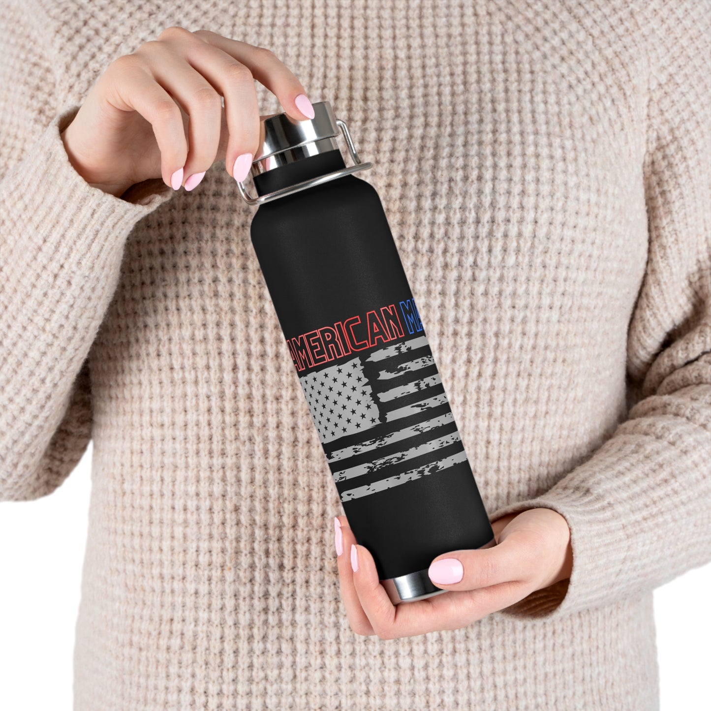 Copper Vacuum Insulated Bottle, 22oz
